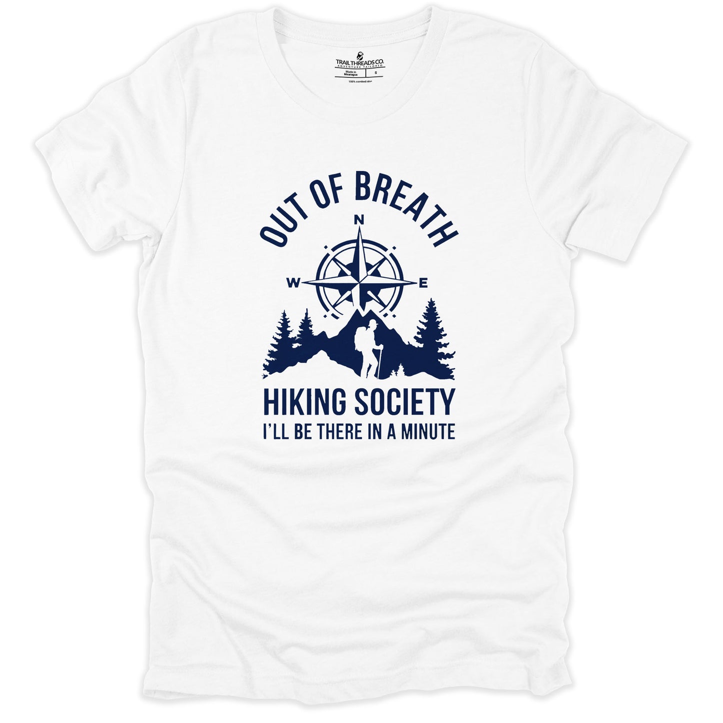 Out of Breath Hiking Society T-shirt