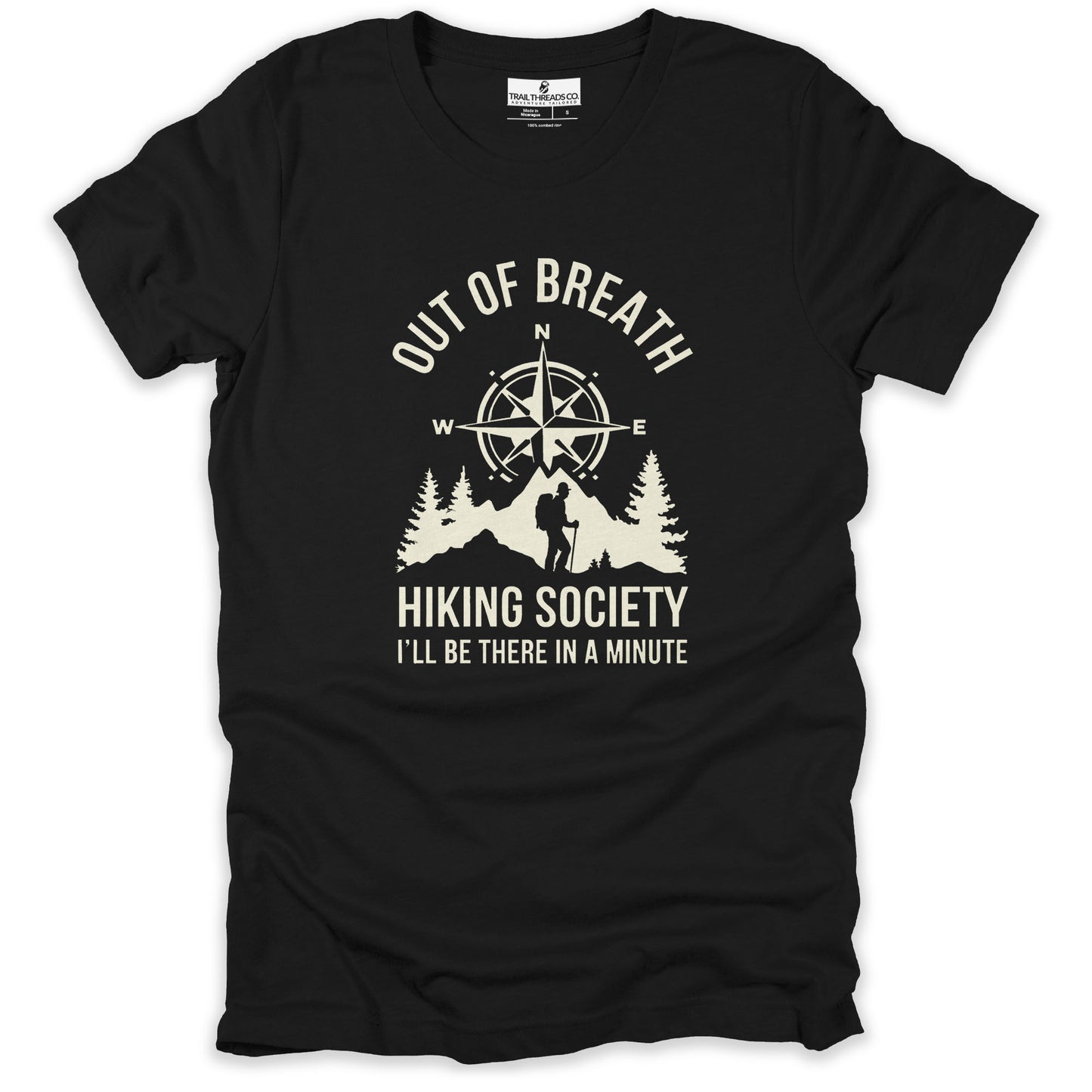 Out of Breath Hiking Society T-shirt