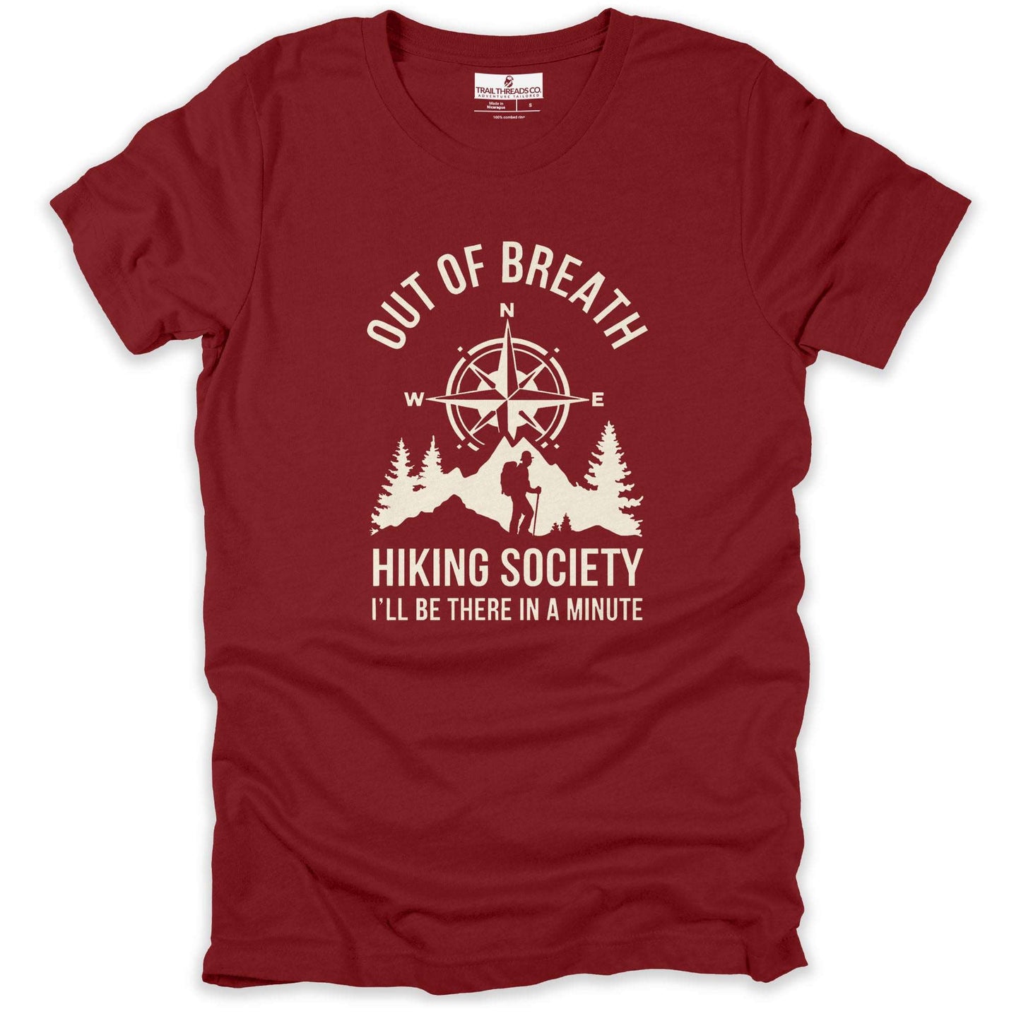 Out of Breath Hiking Society T-shirt