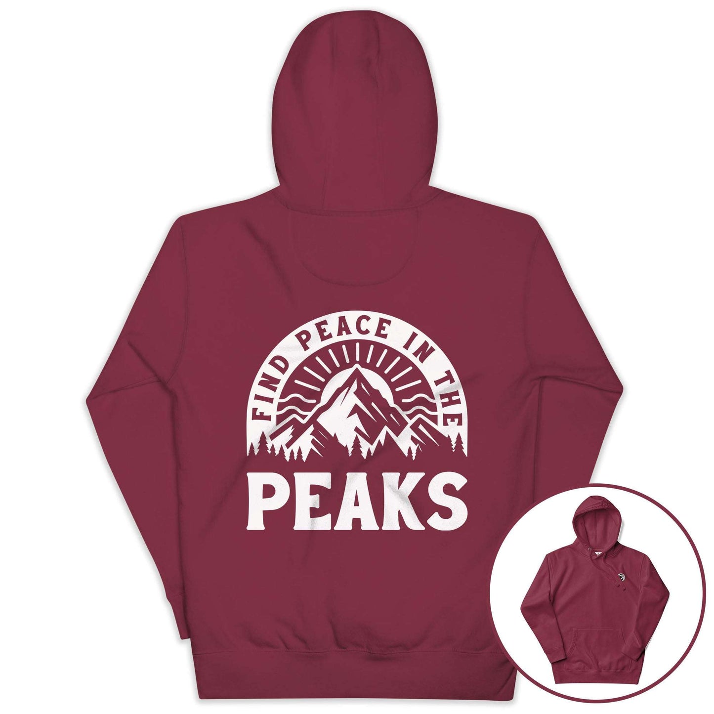 Peace in the Peaks Hoodie