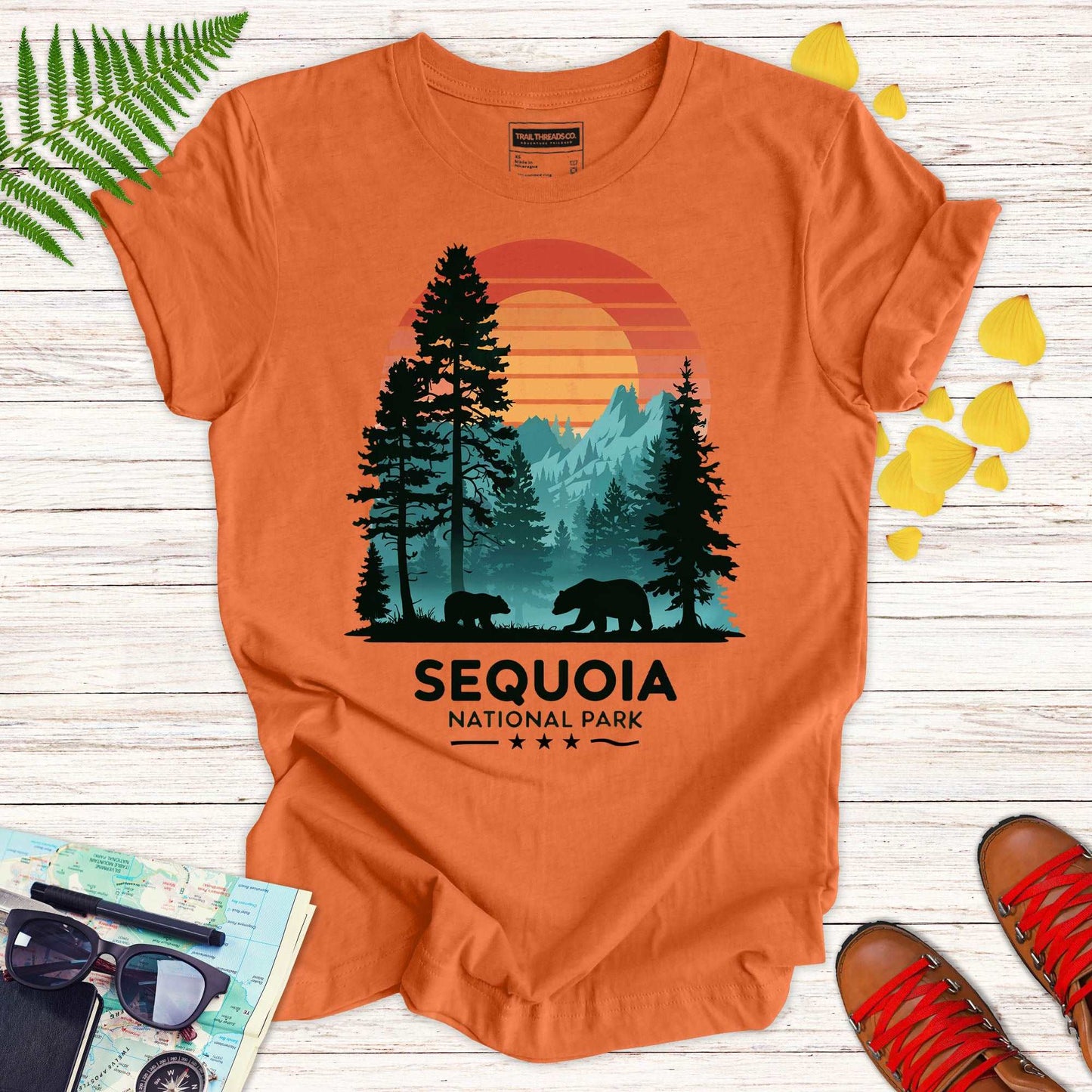 Sequoia National Park Bear Family T-shirt