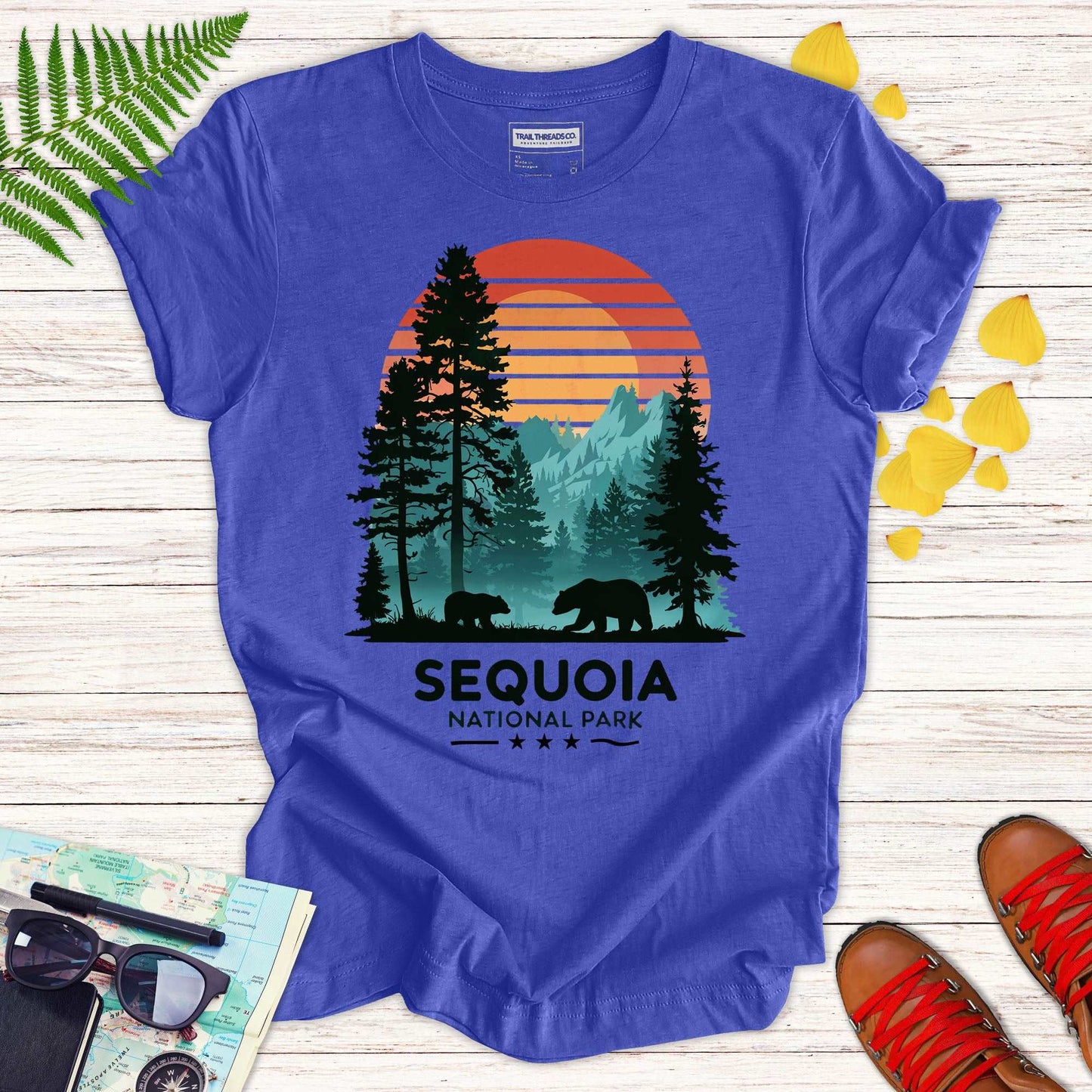 Sequoia National Park Bear Family T-shirt