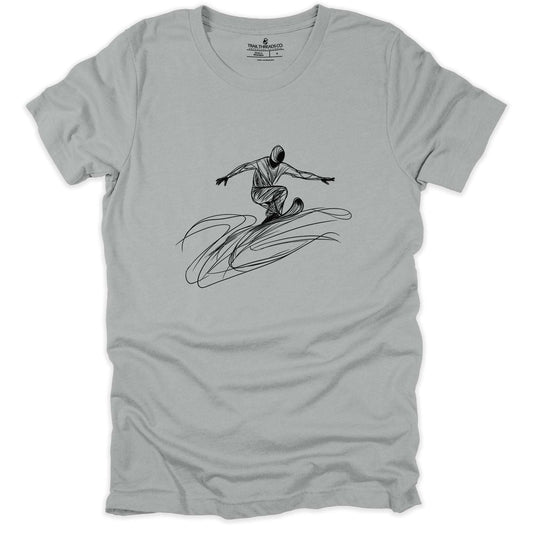 Snowboarder Carve Flow T-shirt