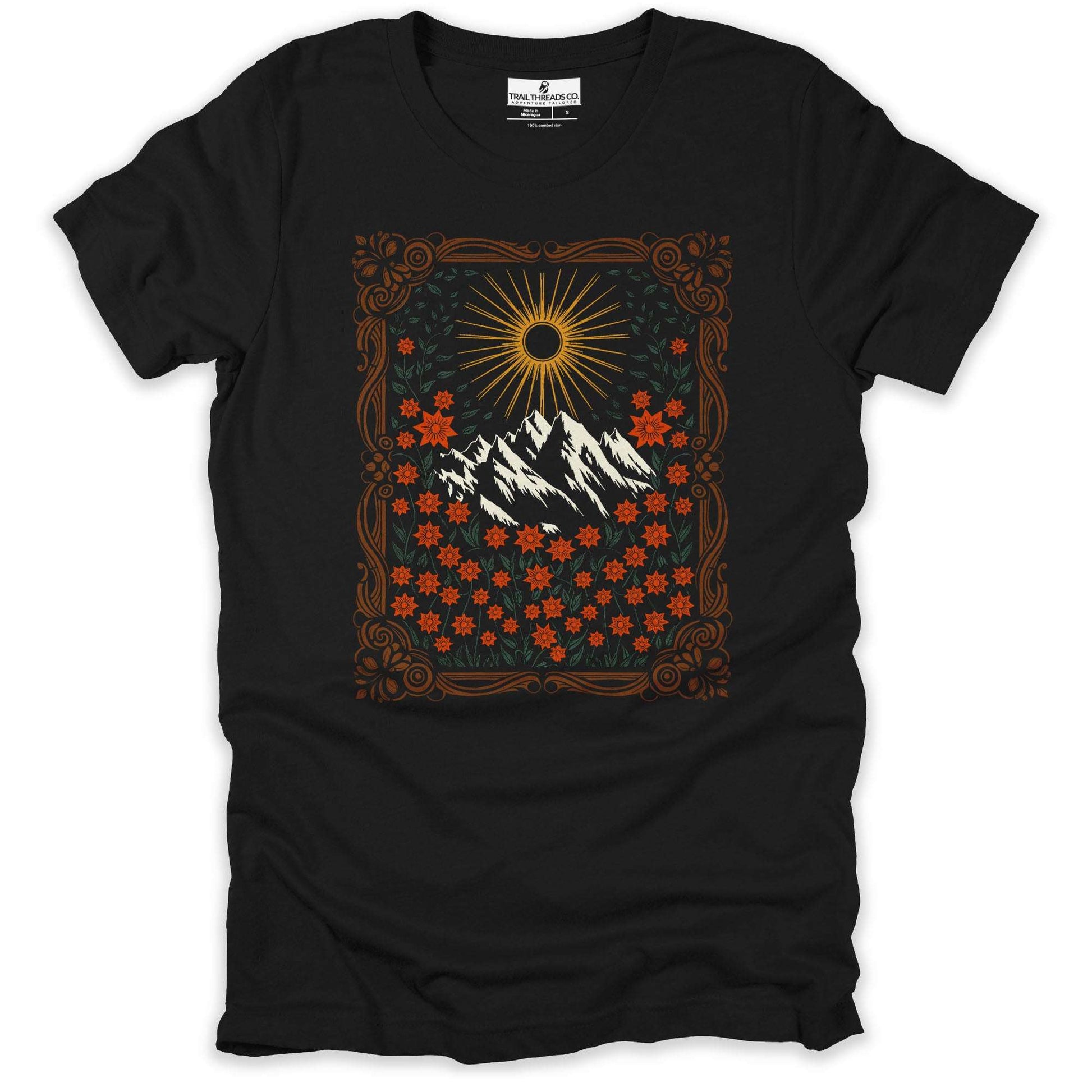 Mountain Meadow Tapestry T-shirt