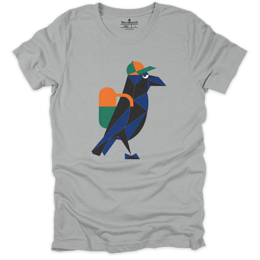 Geometric Raven Trekker T-shirt