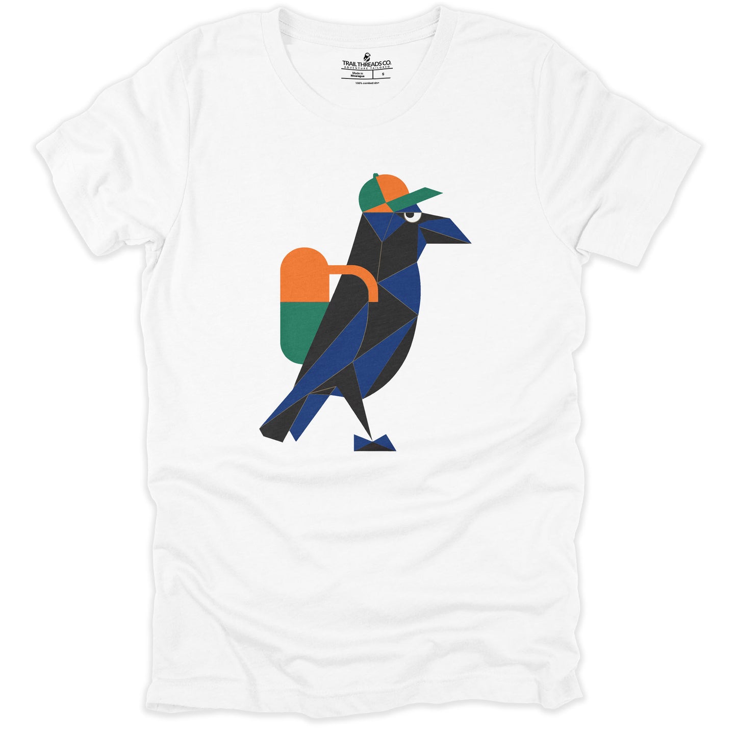 Geometric Raven Trekker T-shirt