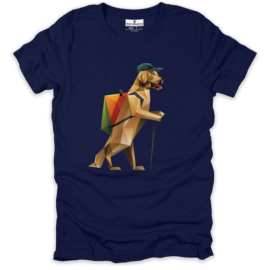 Geometric Hiker Labrador T-shirt