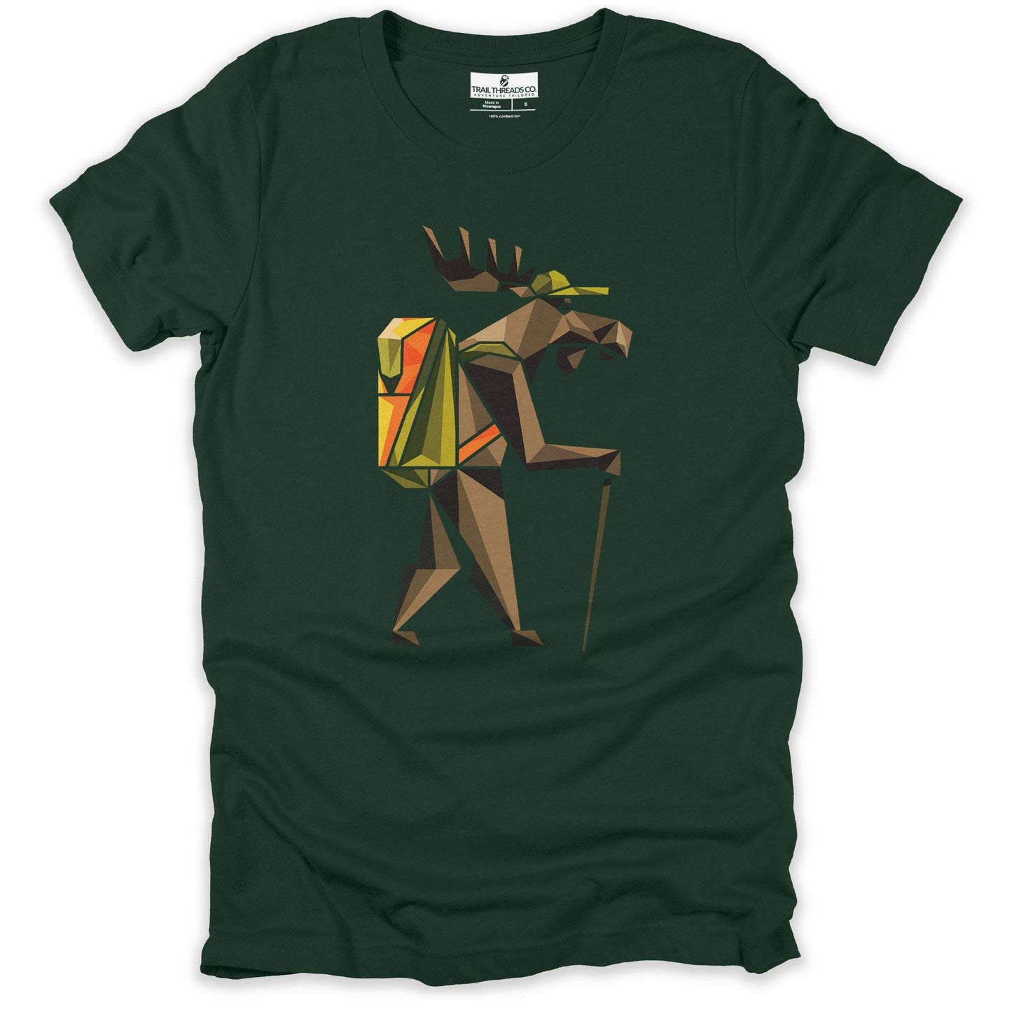 Geometric Moose Trekker T-shirt