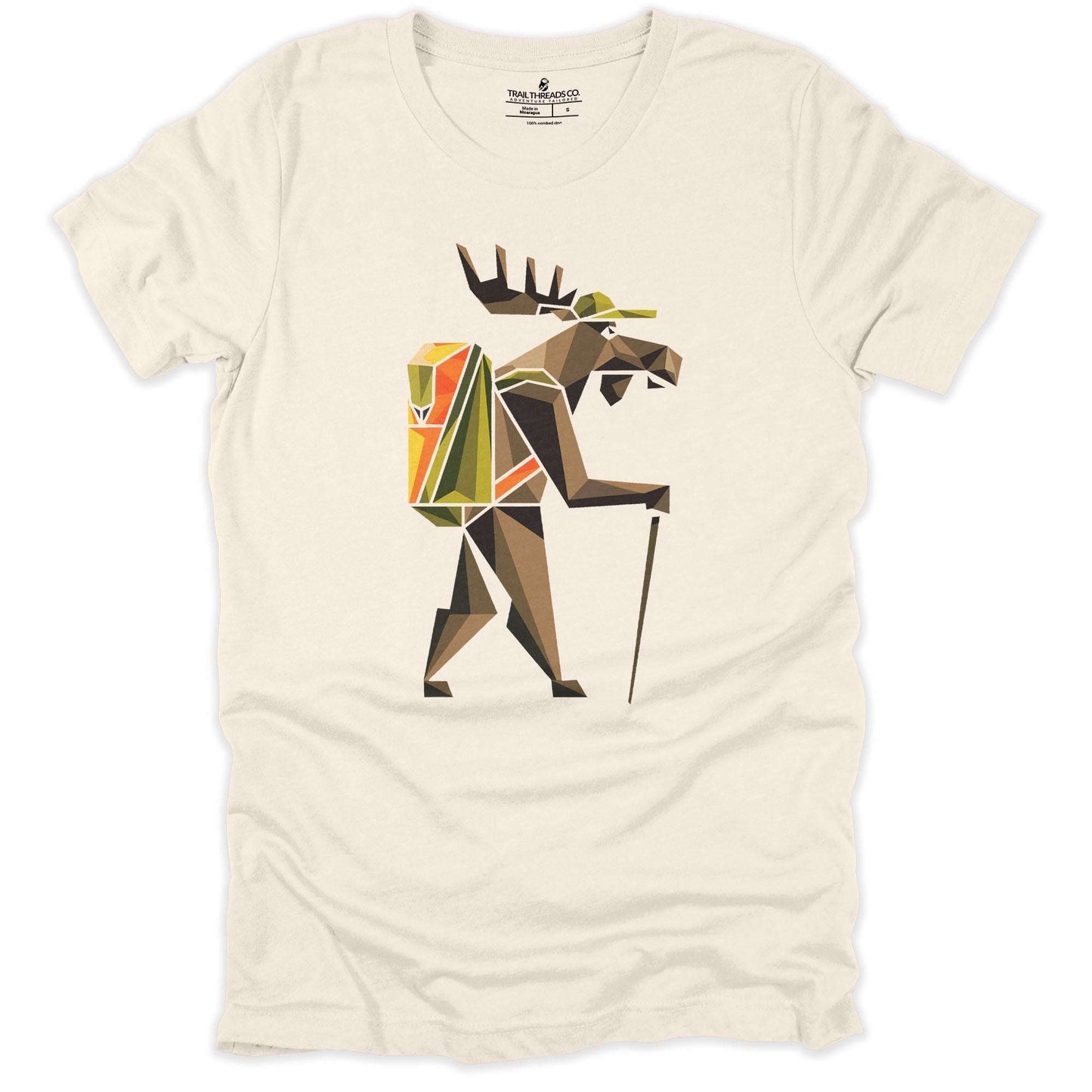 Geometric Moose Trekker T-shirt