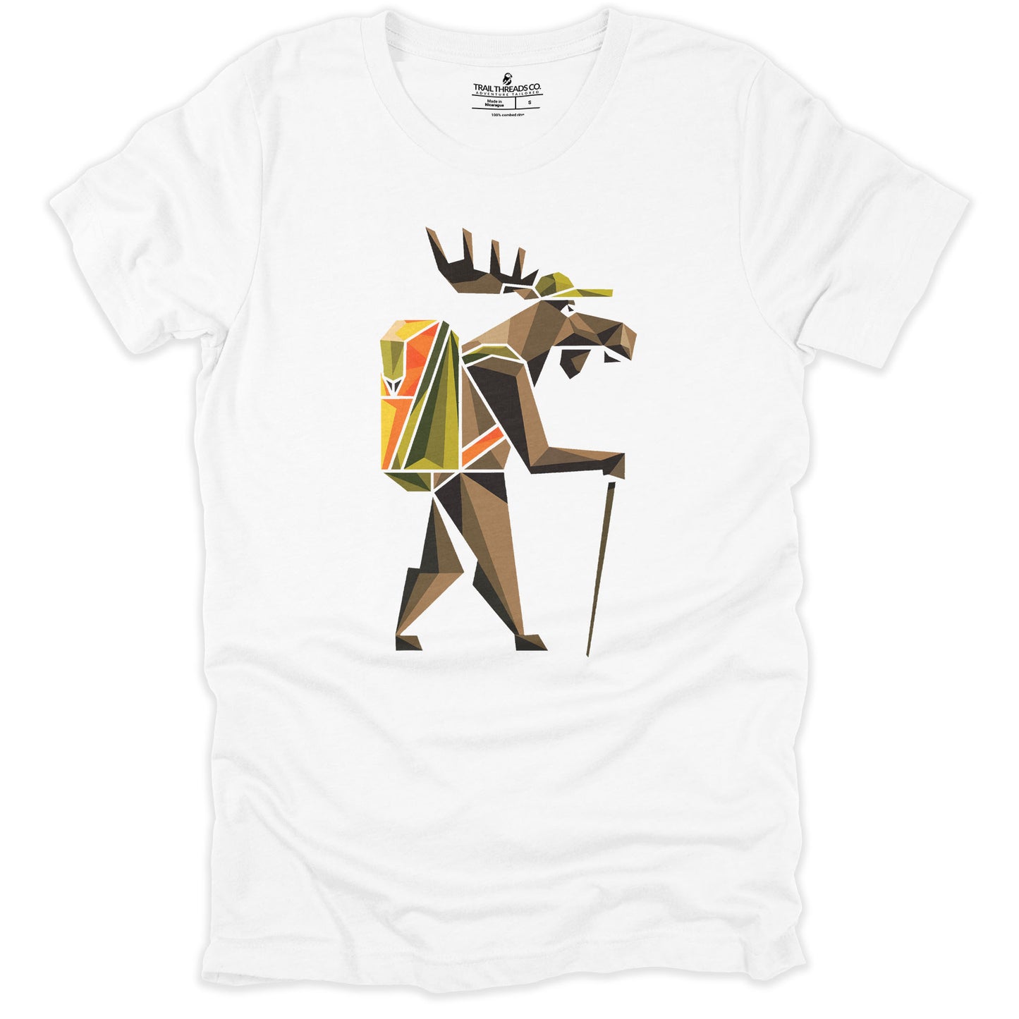 Geometric Moose Trekker T-shirt