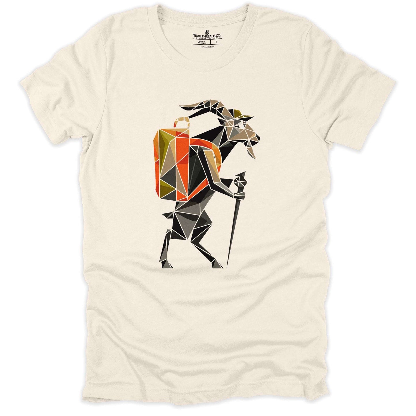 Geometric Alpine Goat T-shirt