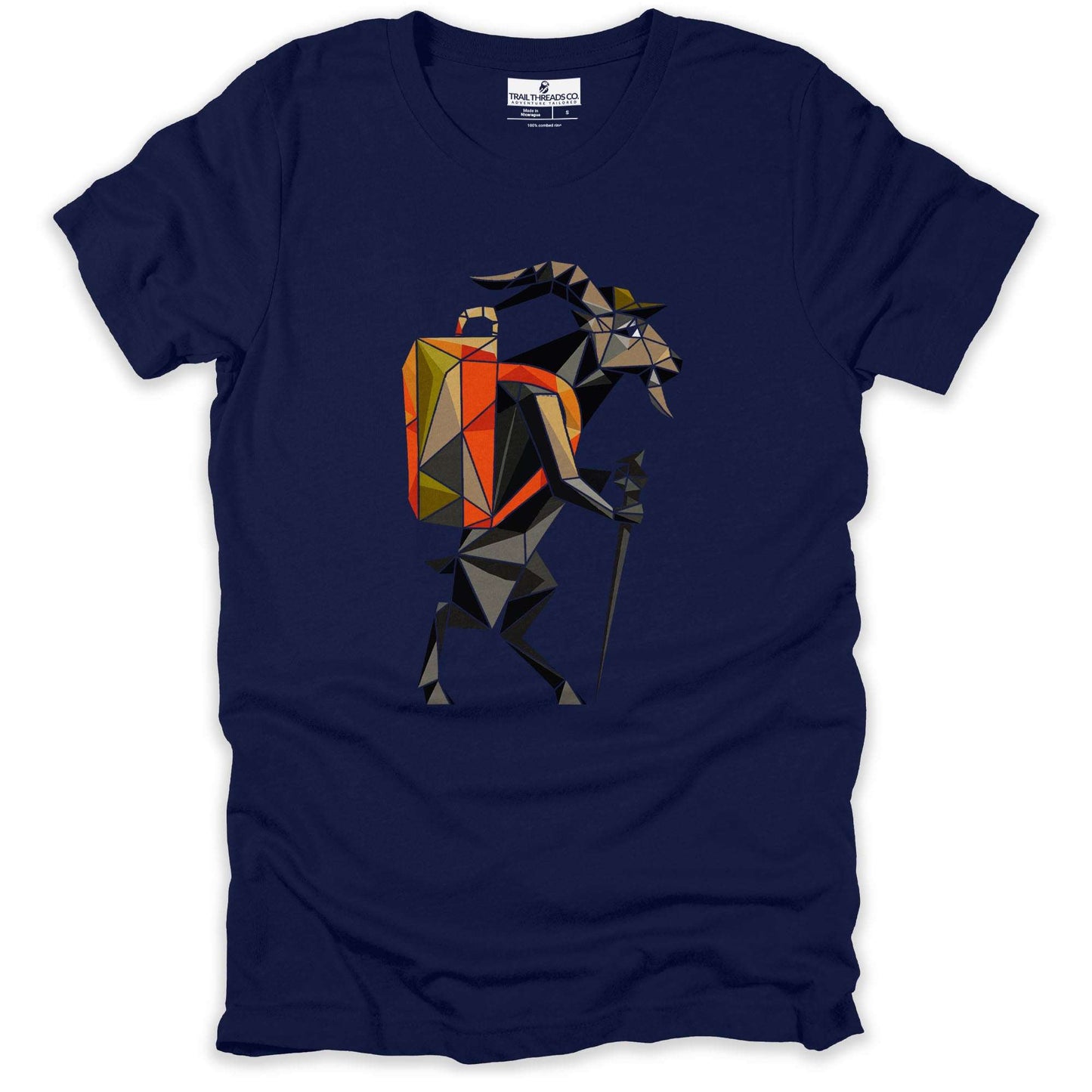 Geometric Alpine Goat T-shirt