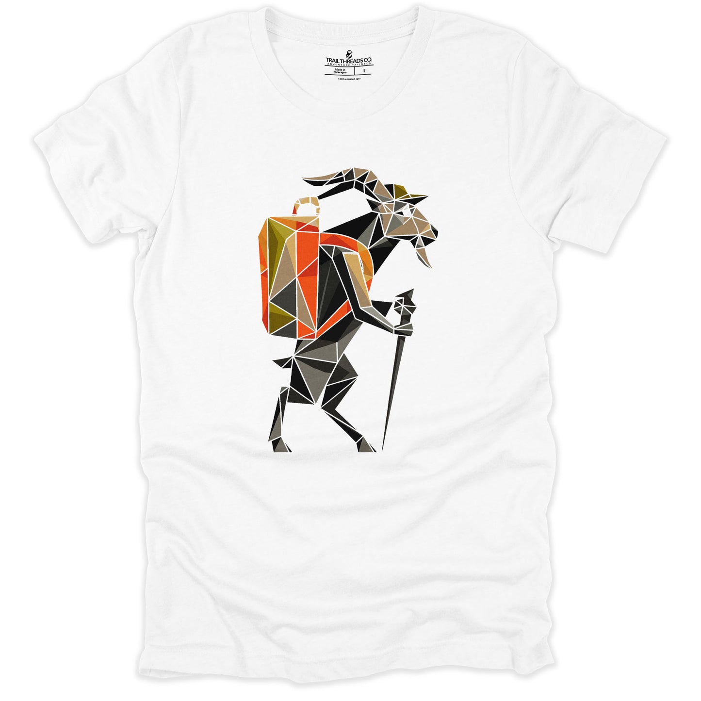 Geometric Alpine Goat T-shirt