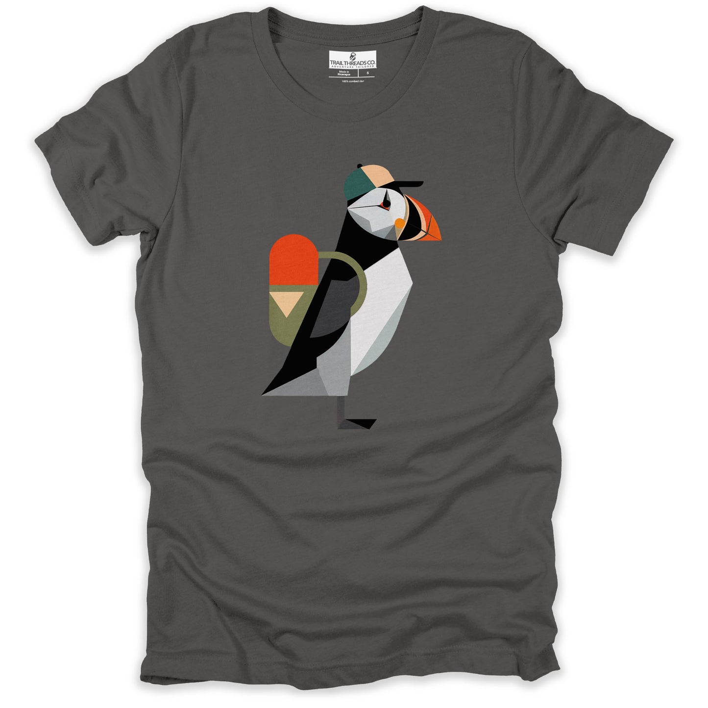 Geometric Puffin Trekker T-shirt