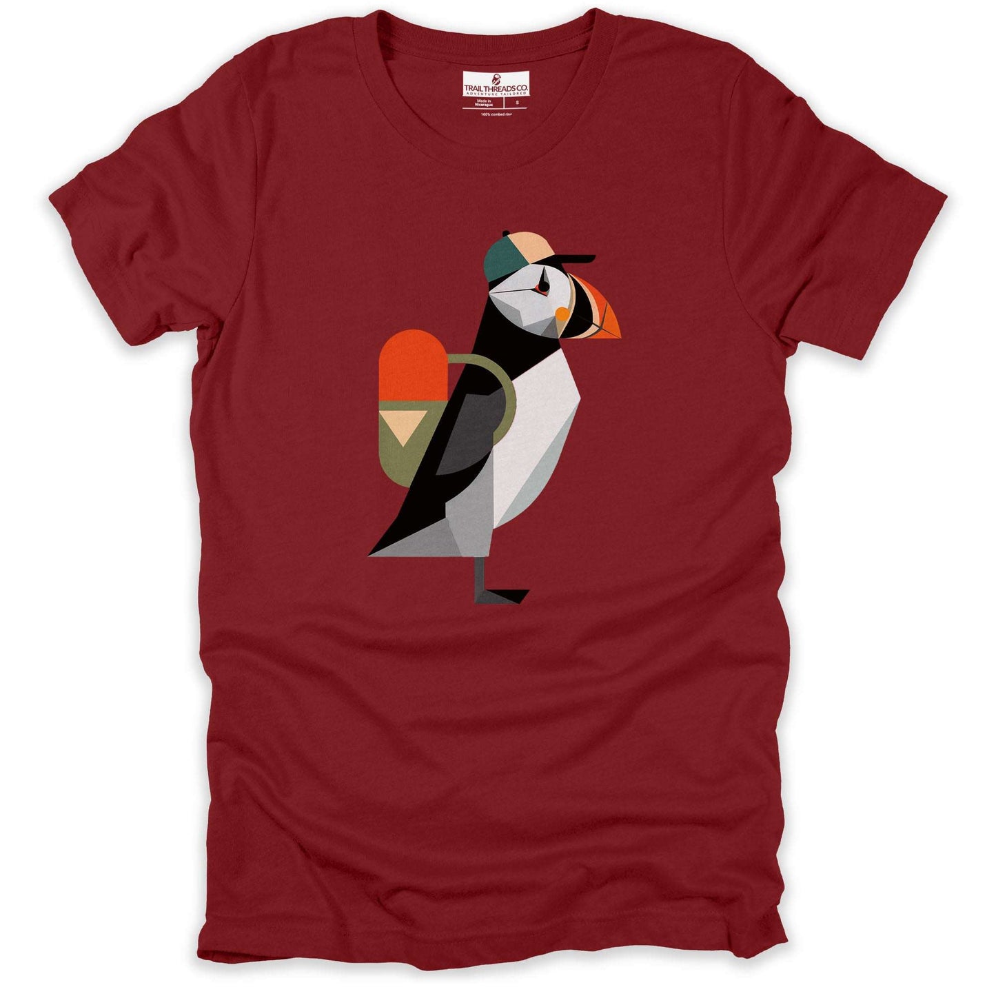 Geometric Puffin Trekker T-shirt