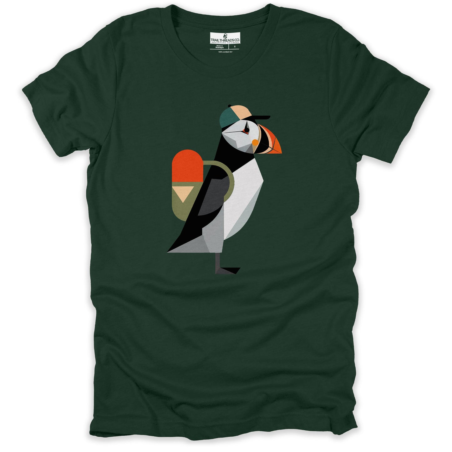 Geometric Puffin Trekker T-shirt