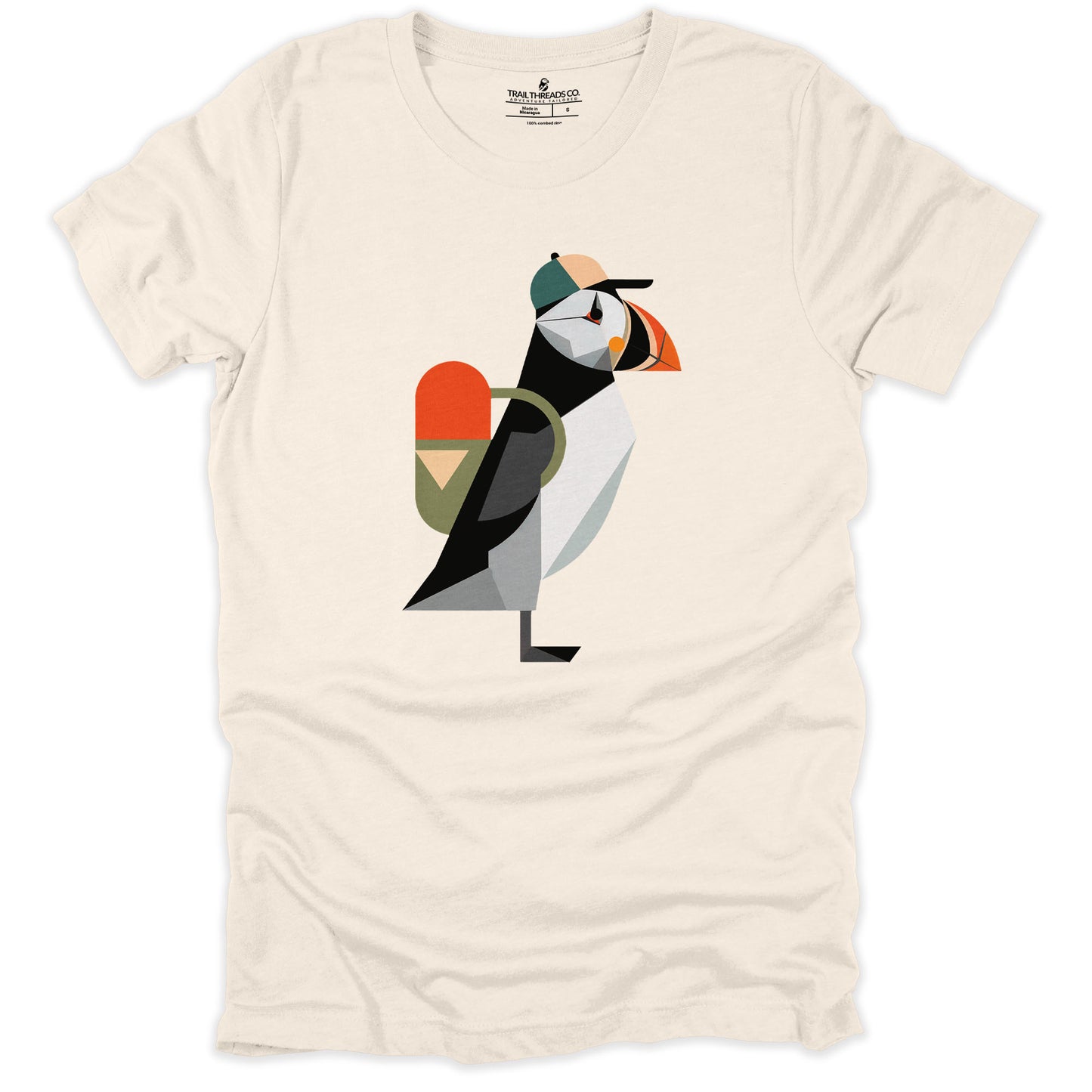 Geometric Puffin Trekker T-shirt