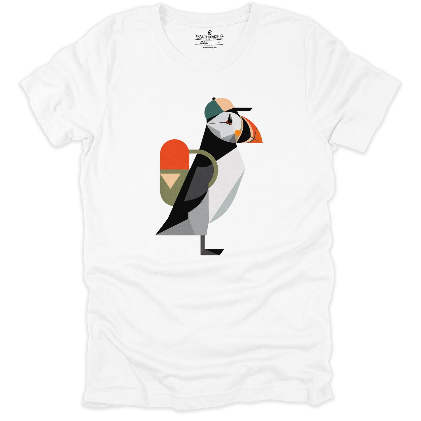 Geometric Puffin Trekker T-shirt