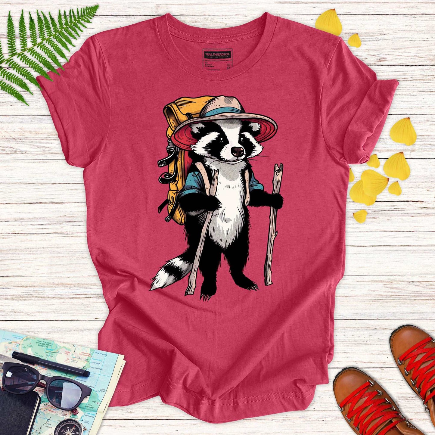 Trailblazer Raccoon T-shirt - Trail Threads Co. Limited