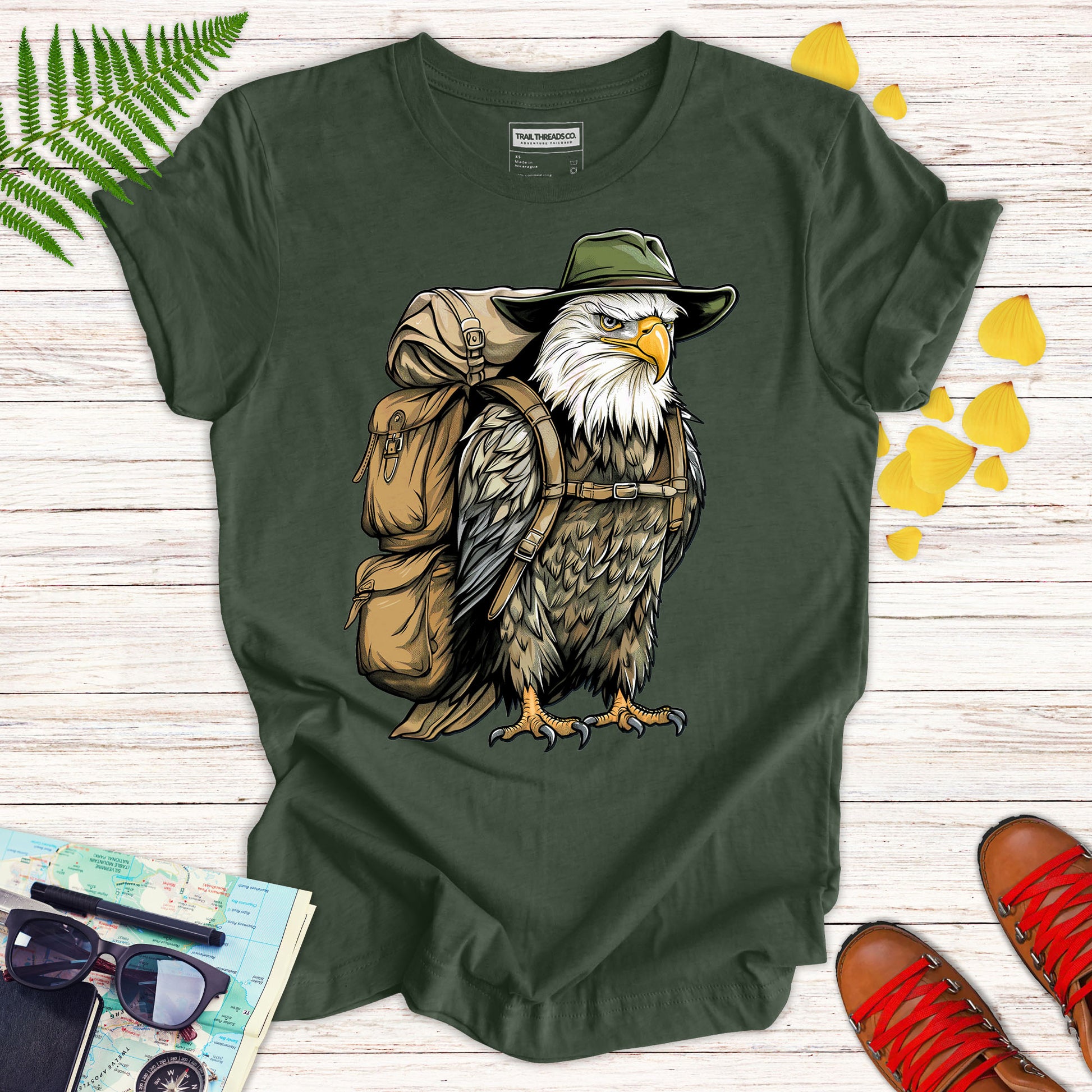 Trailblazer Eagle T-shirt - Trail Threads Co. Limited