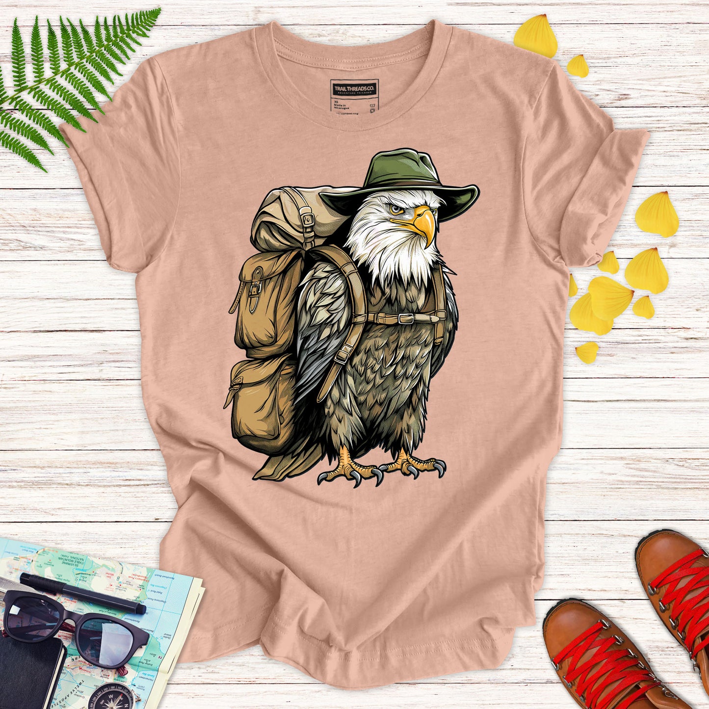 Trailblazer Eagle T-shirt - Trail Threads Co. Limited