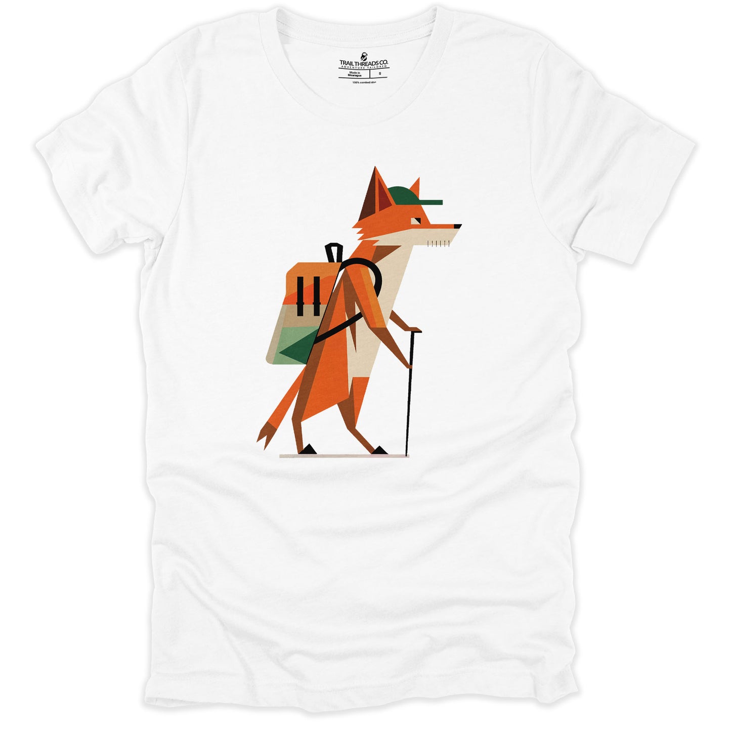 Geometric Trekker Fox T-shirt