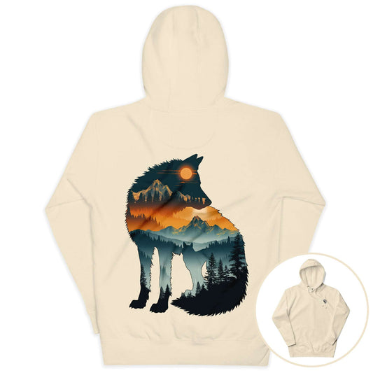 Wilderness Wolf Hoodie