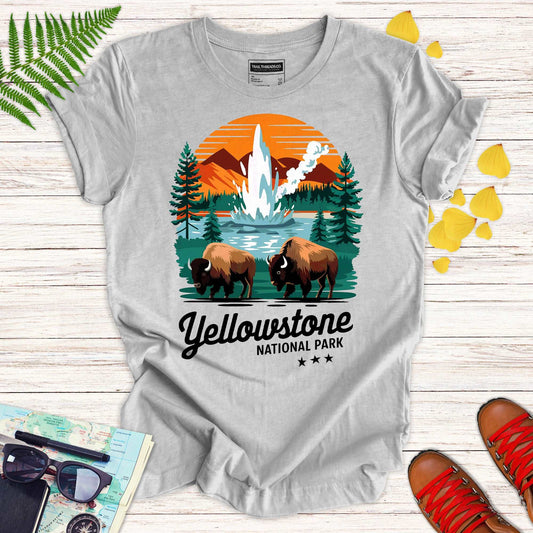 Yellowstone National Park Bison T-shirt