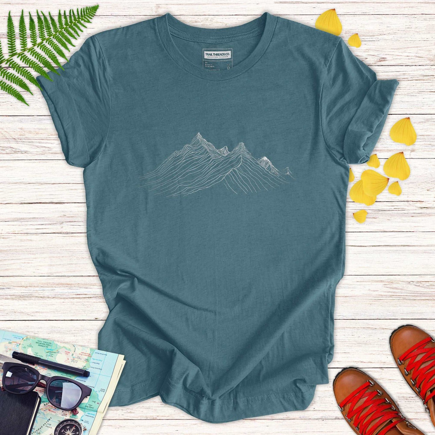 Zen Peaks T-shirt - Trail Threads Co. Limited