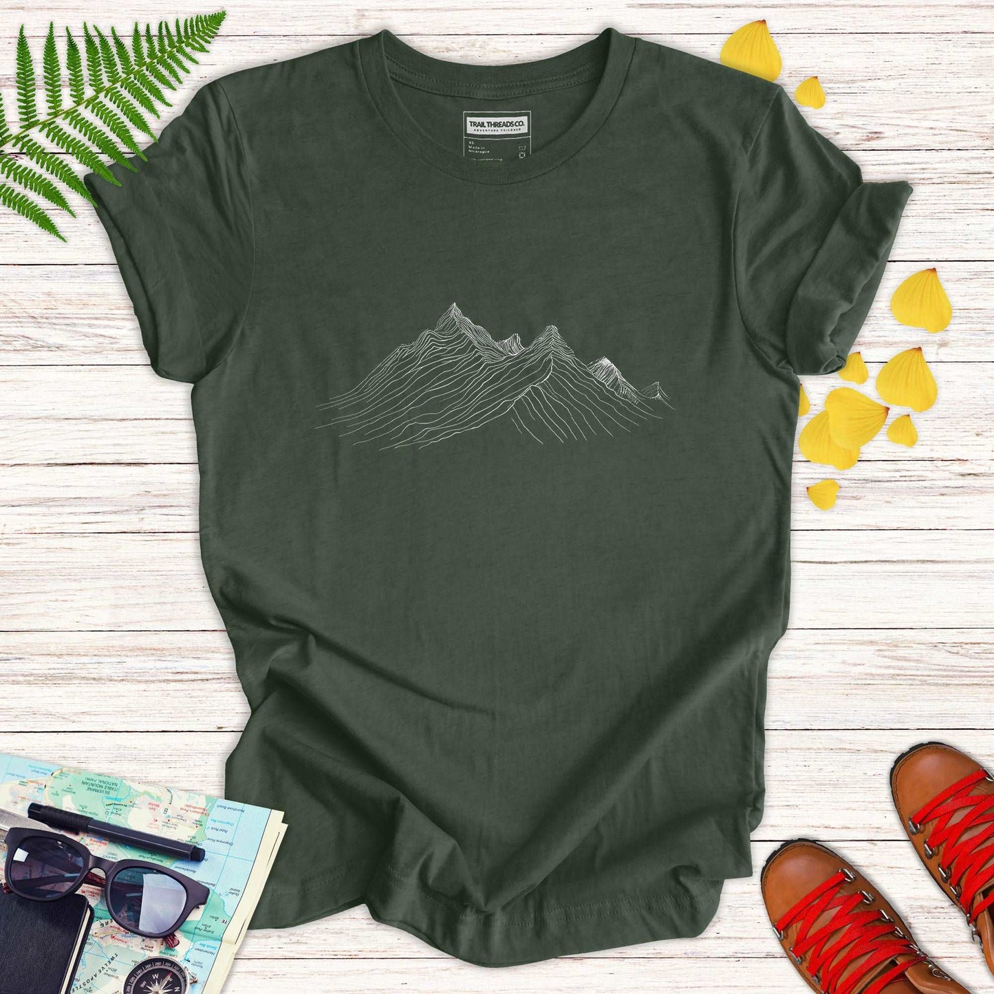 Zen Peaks T-shirt - Trail Threads Co. Limited