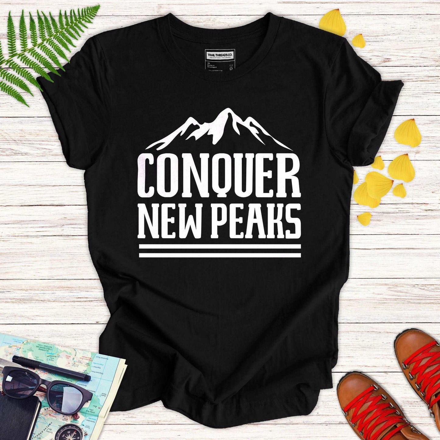 Conquer New Peaks T-shirt