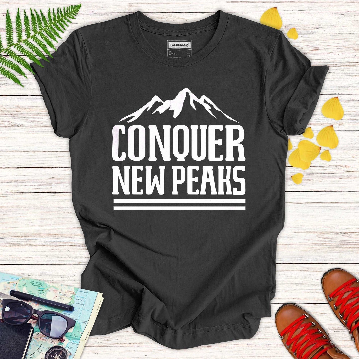 Conquer New Peaks T-shirt