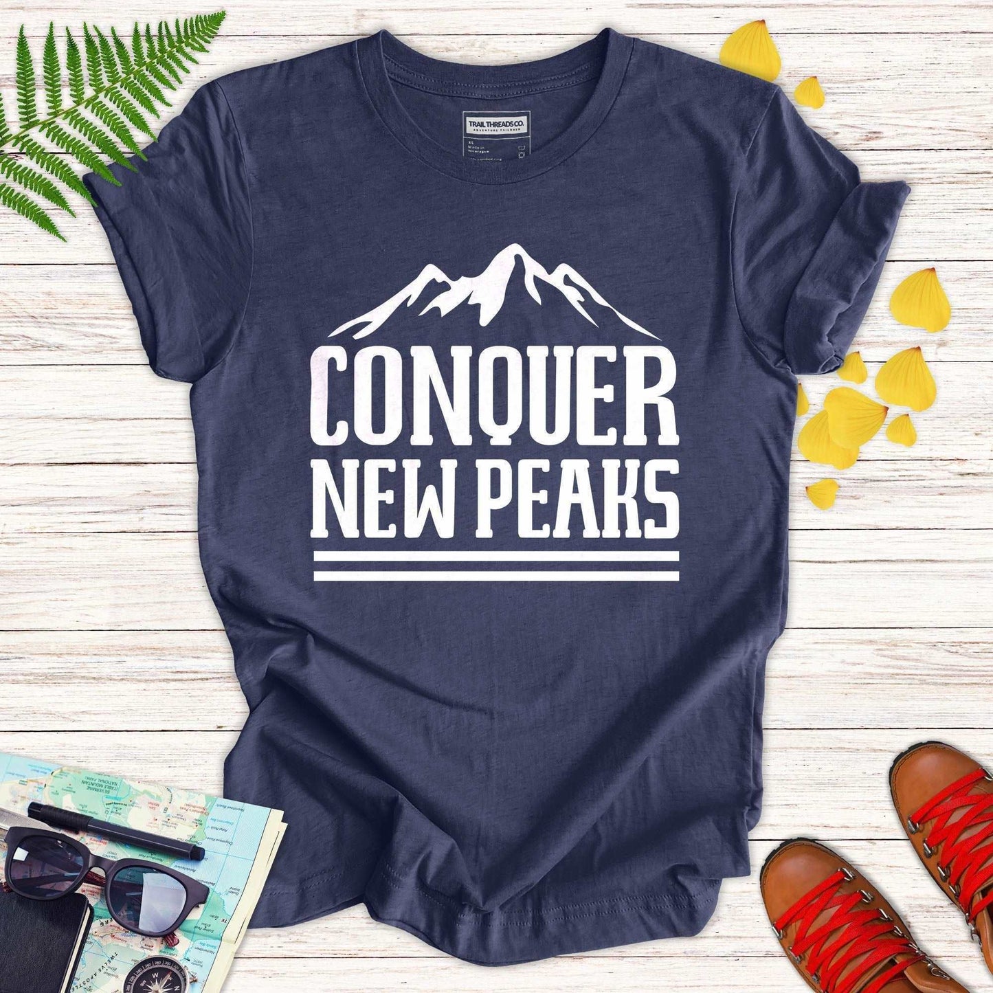 Conquer New Peaks T-shirt