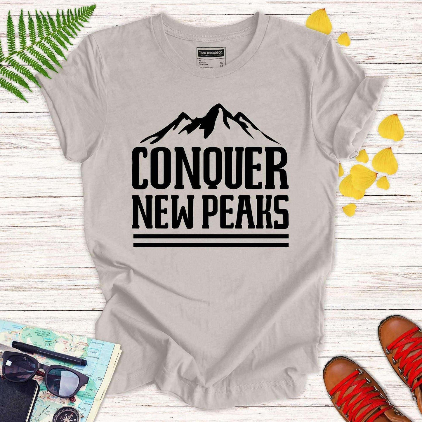 Conquer New Peaks T-shirt