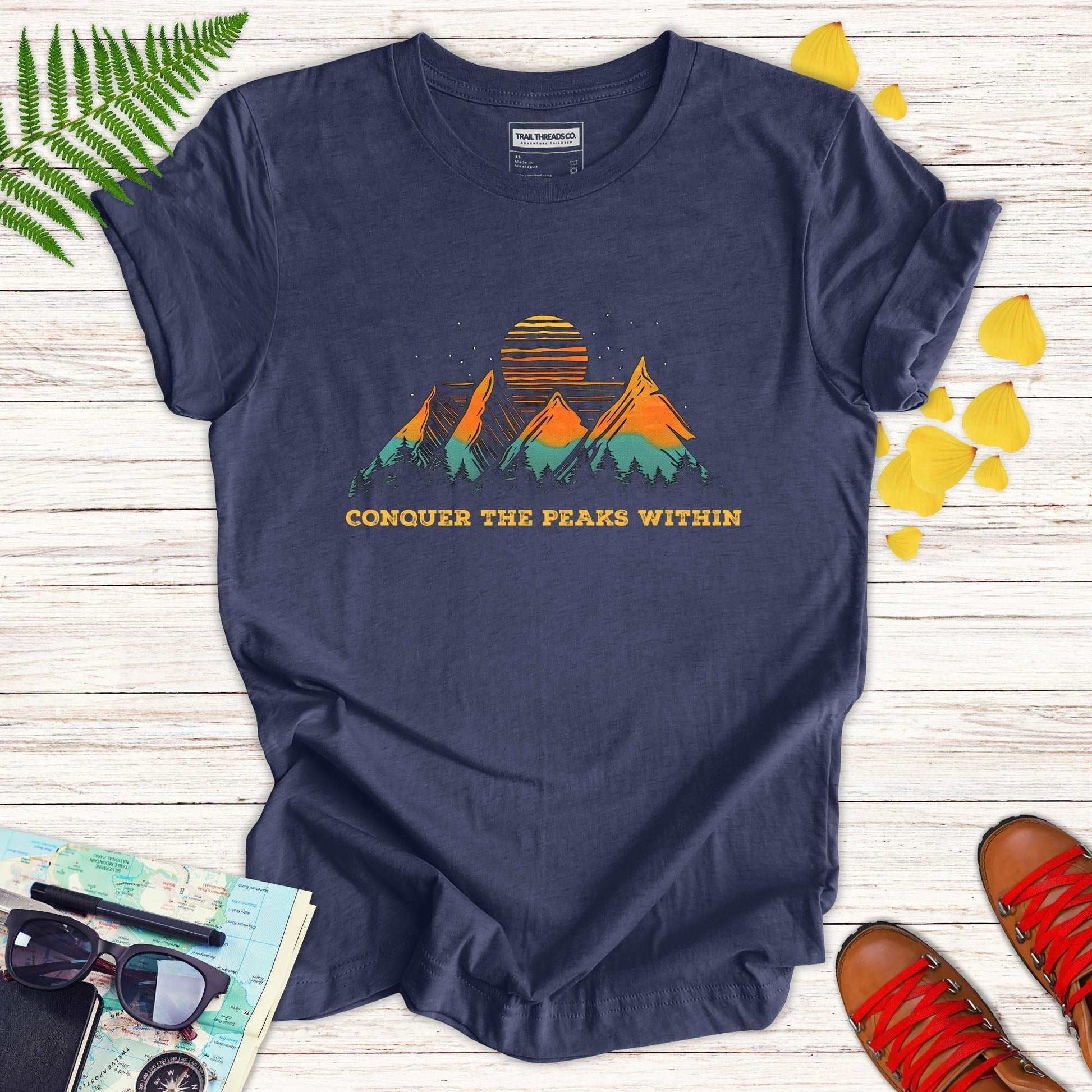 Conquer the Peaks Within T-shirt