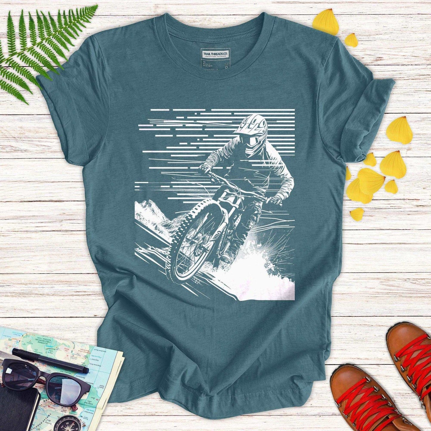 Downhill Rush T-shirt - Trail Threads Co. Limited