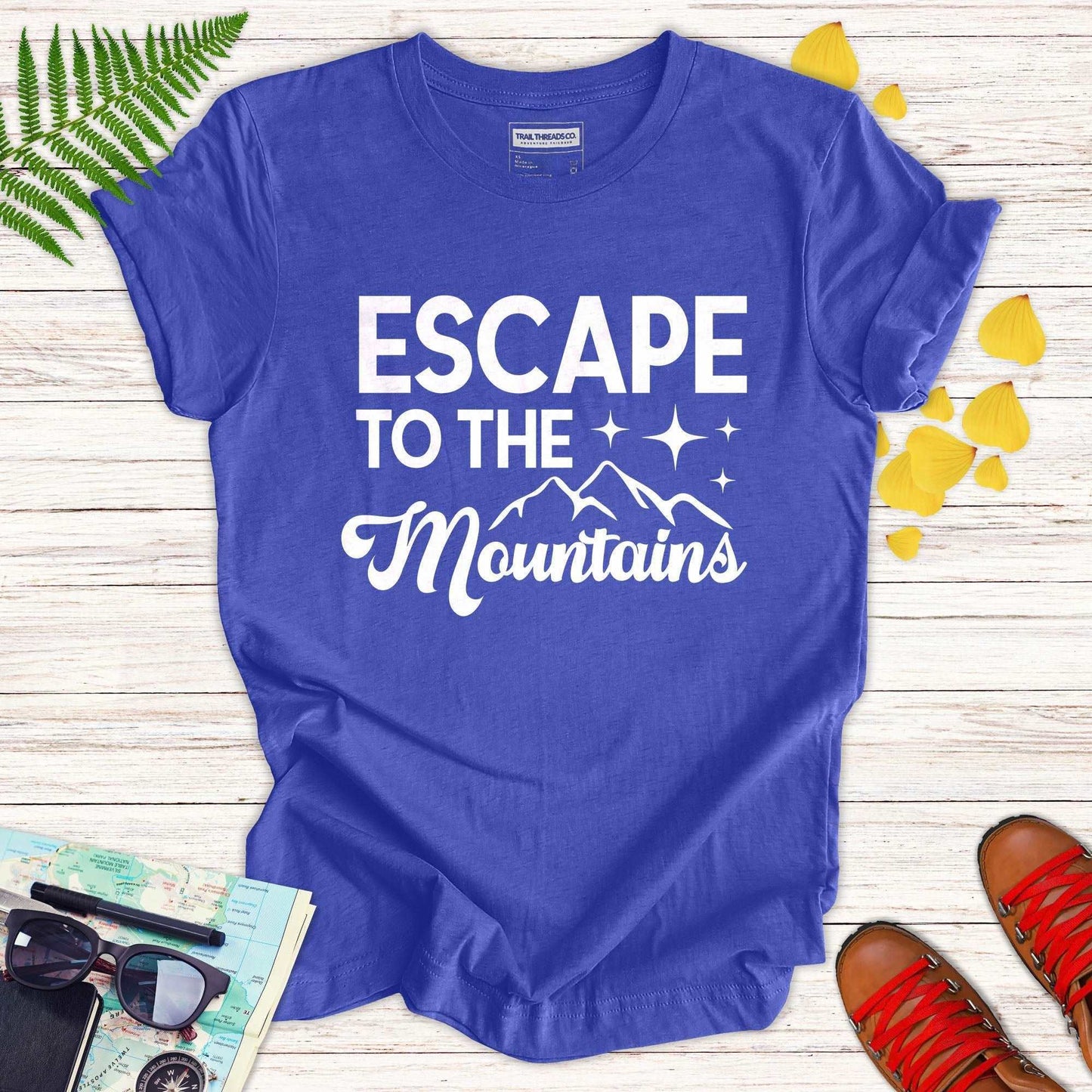 Escape to The Mountains T-shirt