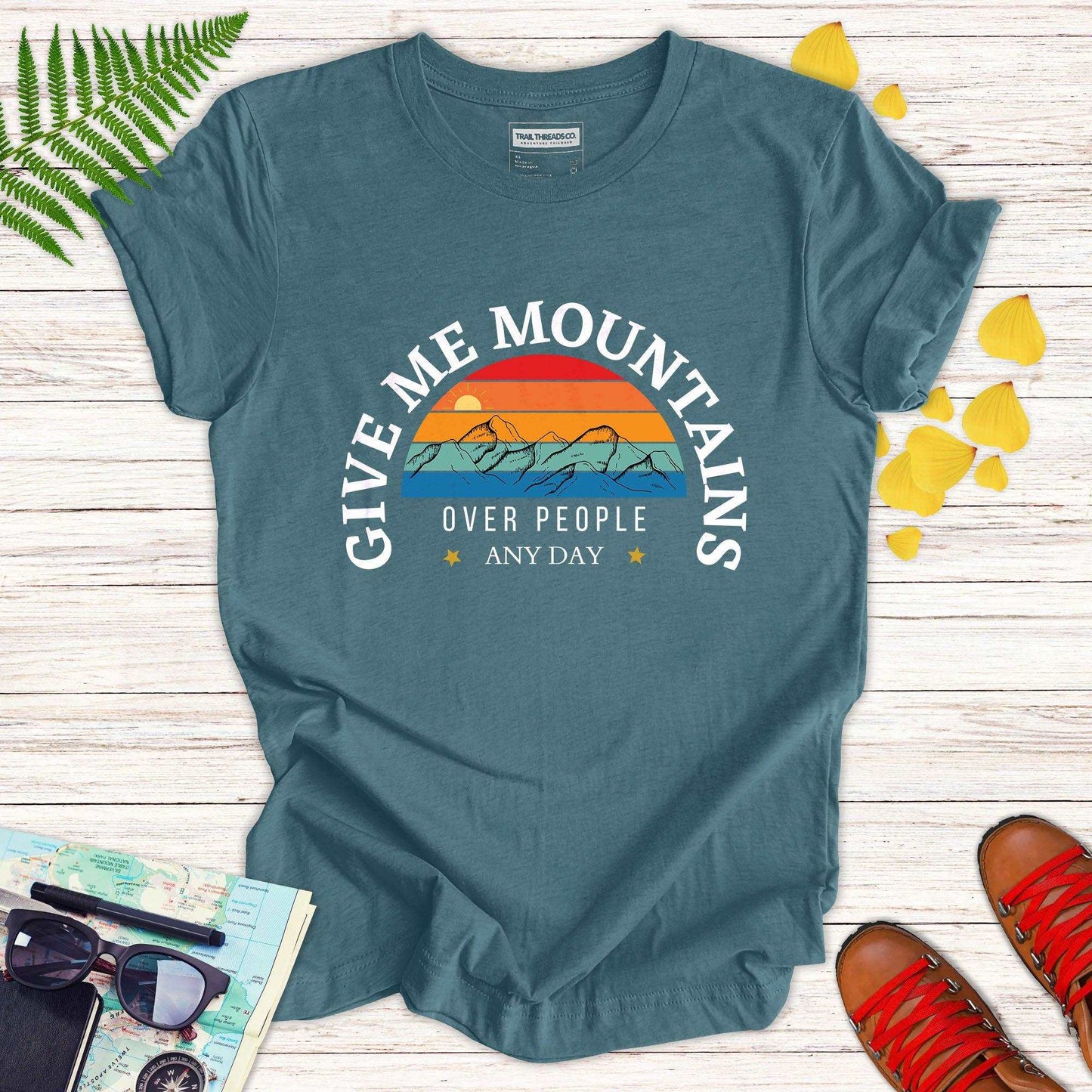 Give me Mountains T-shirt - Trail Threads Co. Limited