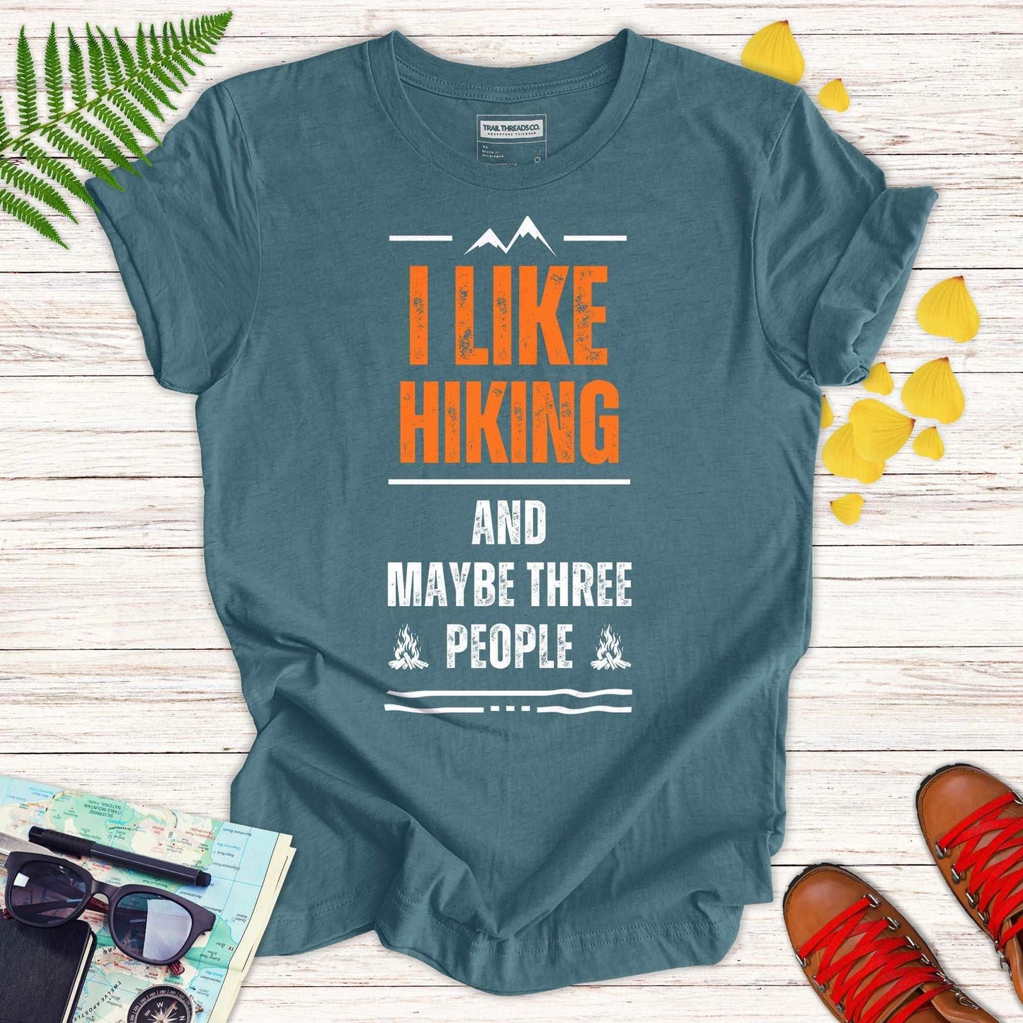 I Like Hiking T-shirt