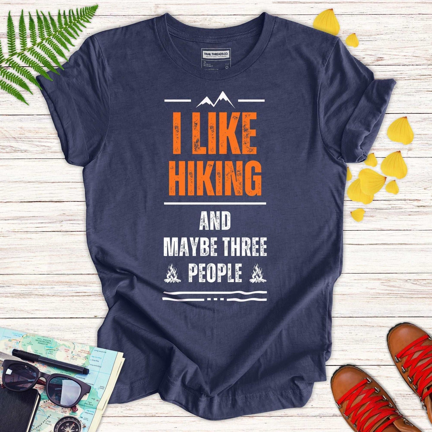 I Like Hiking T-shirt