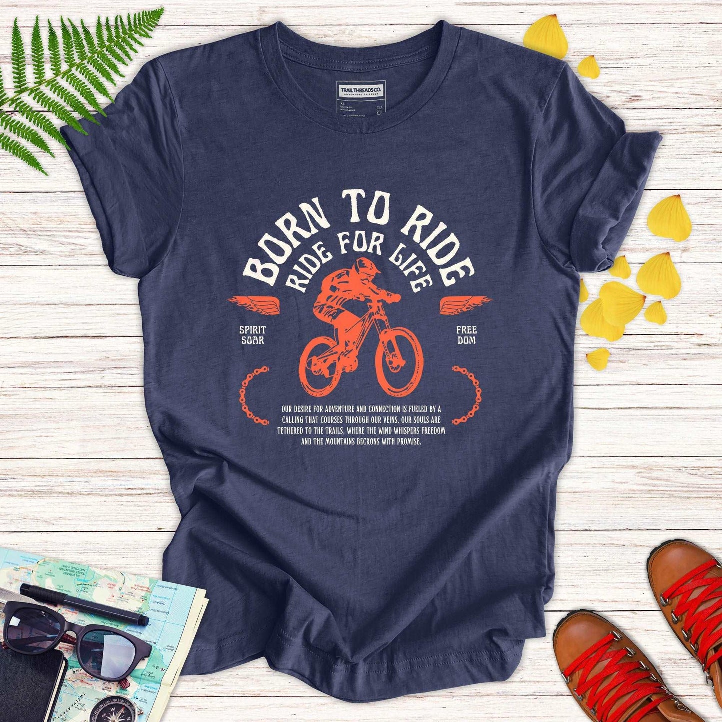 Mountain Biking Freedom T-shirt