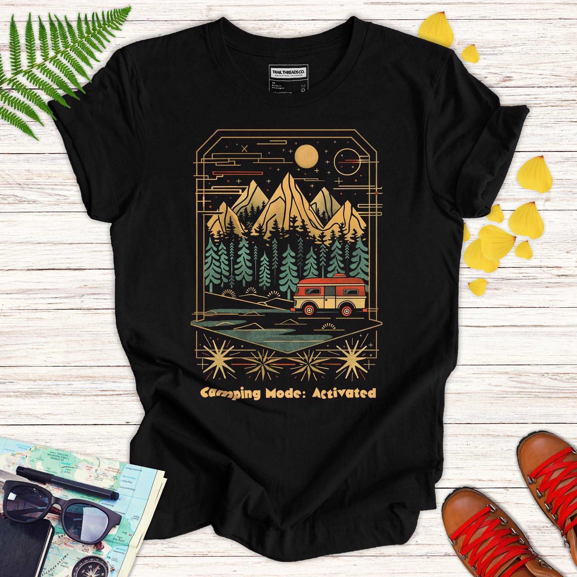 Camping tee shirts online