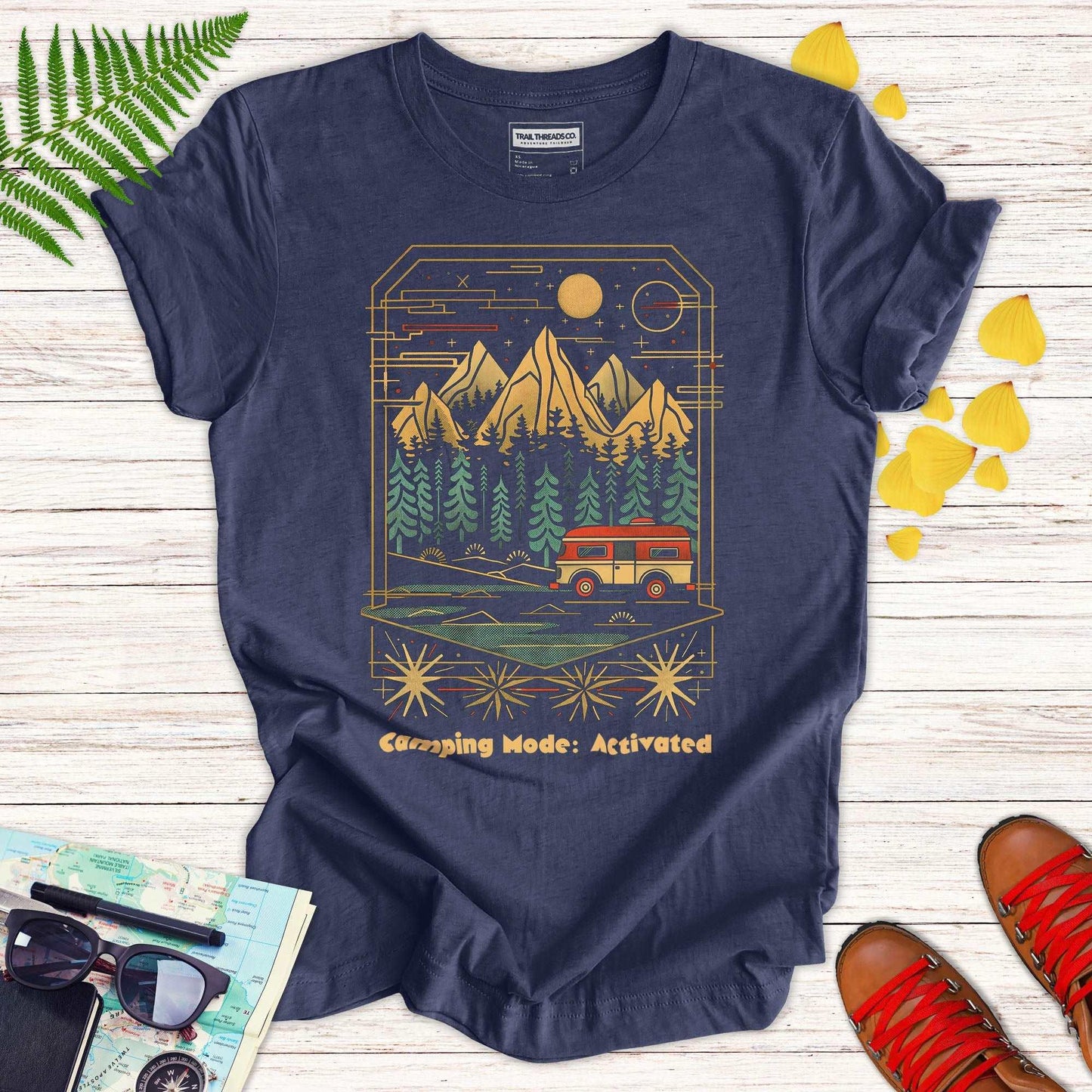 Retro Camping T-shirt