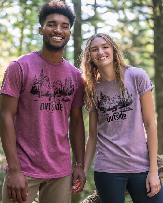 Still Plays Outside Unisex Tee - Trail Threads Co. Limited