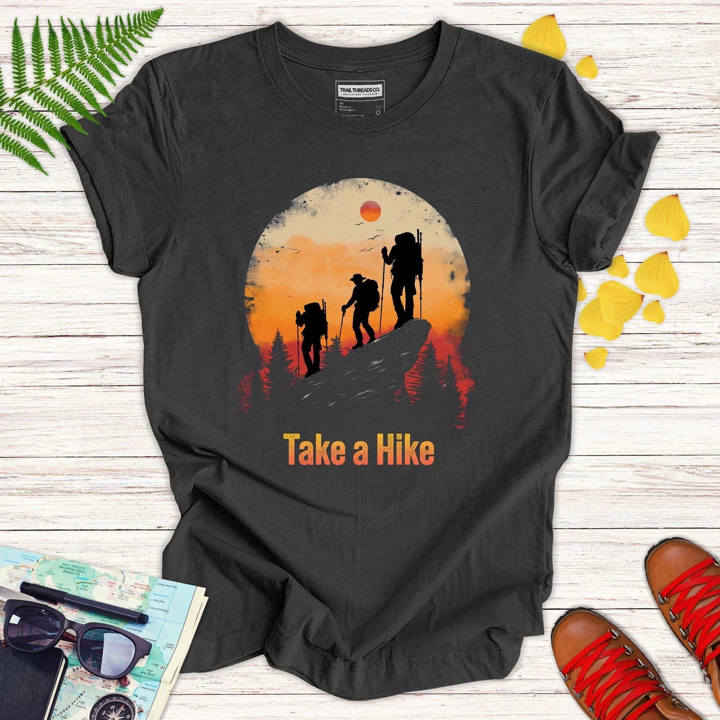 Take a Hike Heater T-shirt