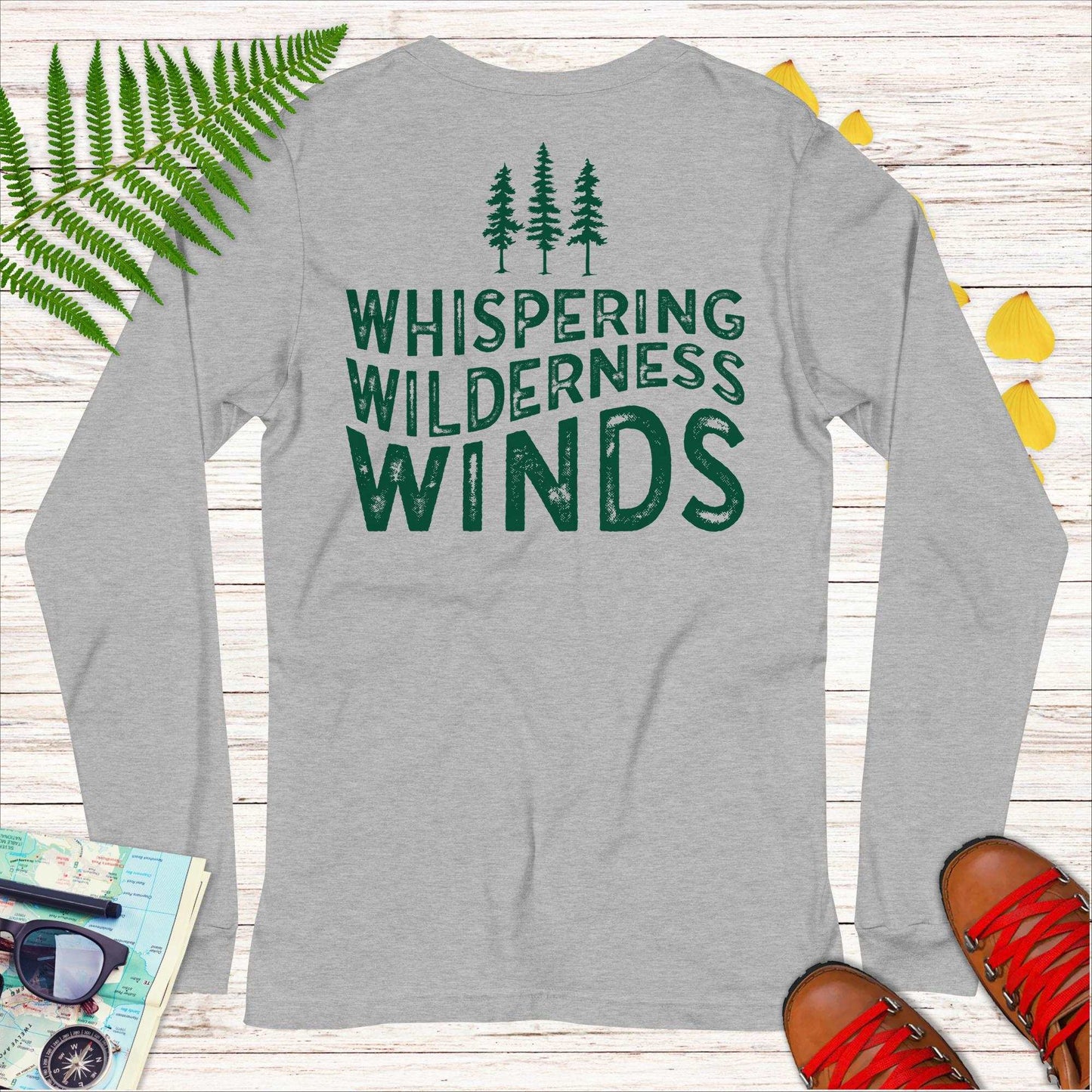 Whispering Wilderness Winds Long Sleeve T-shirt