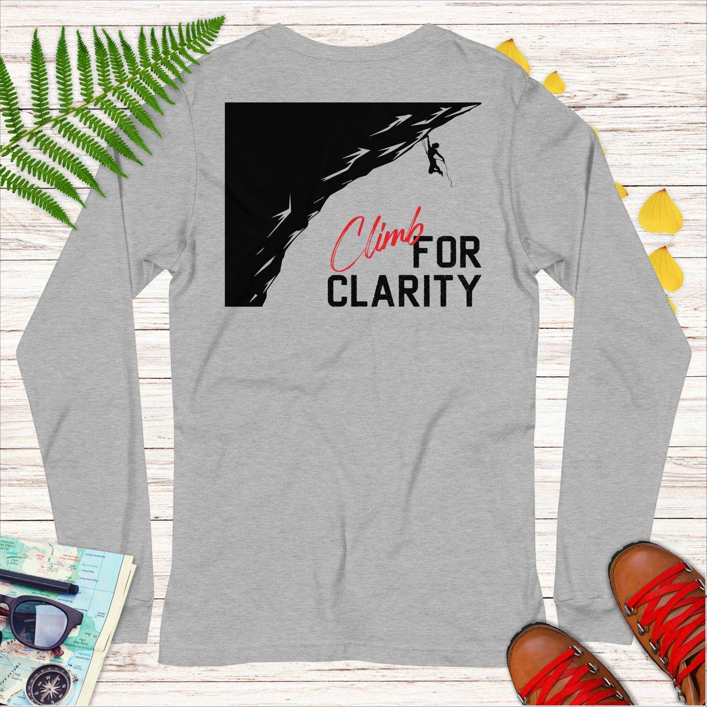 Climb for Clarity Long Sleeve T-shirt