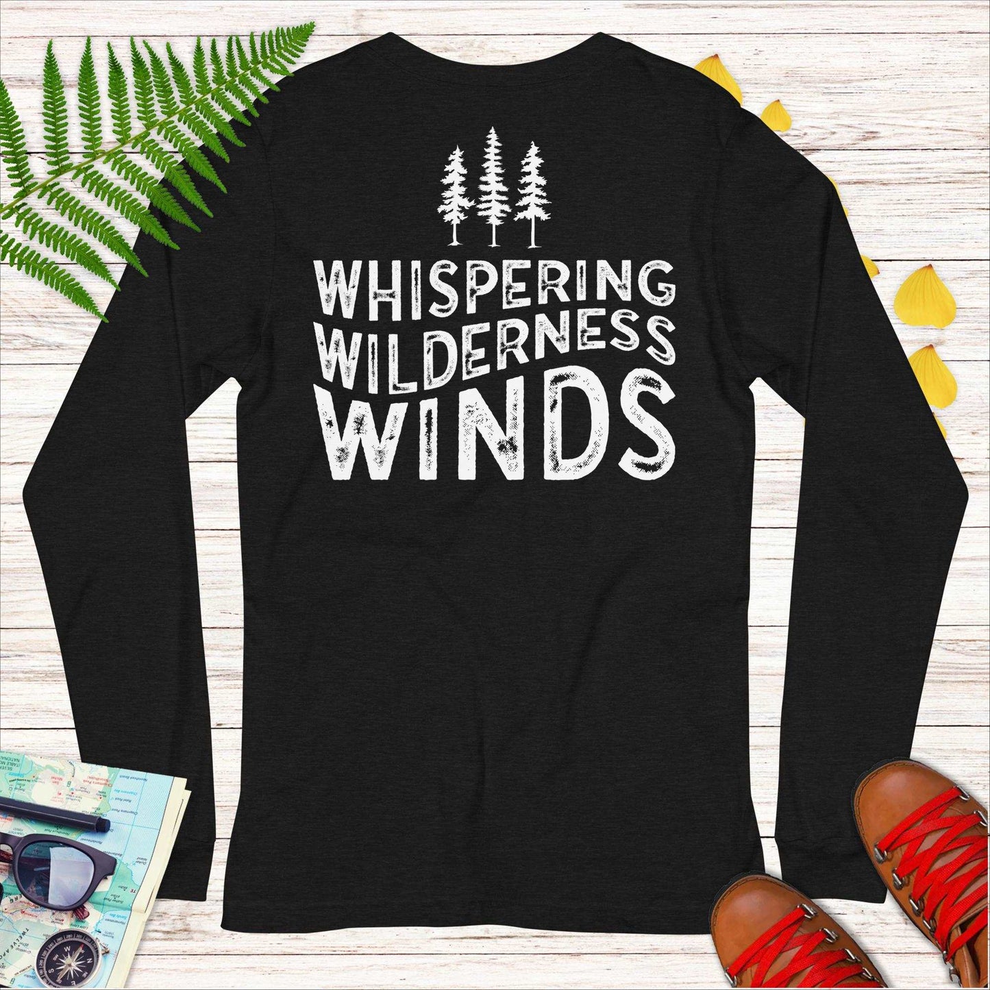 Whispering Wilderness Winds Long Sleeve T-shirt