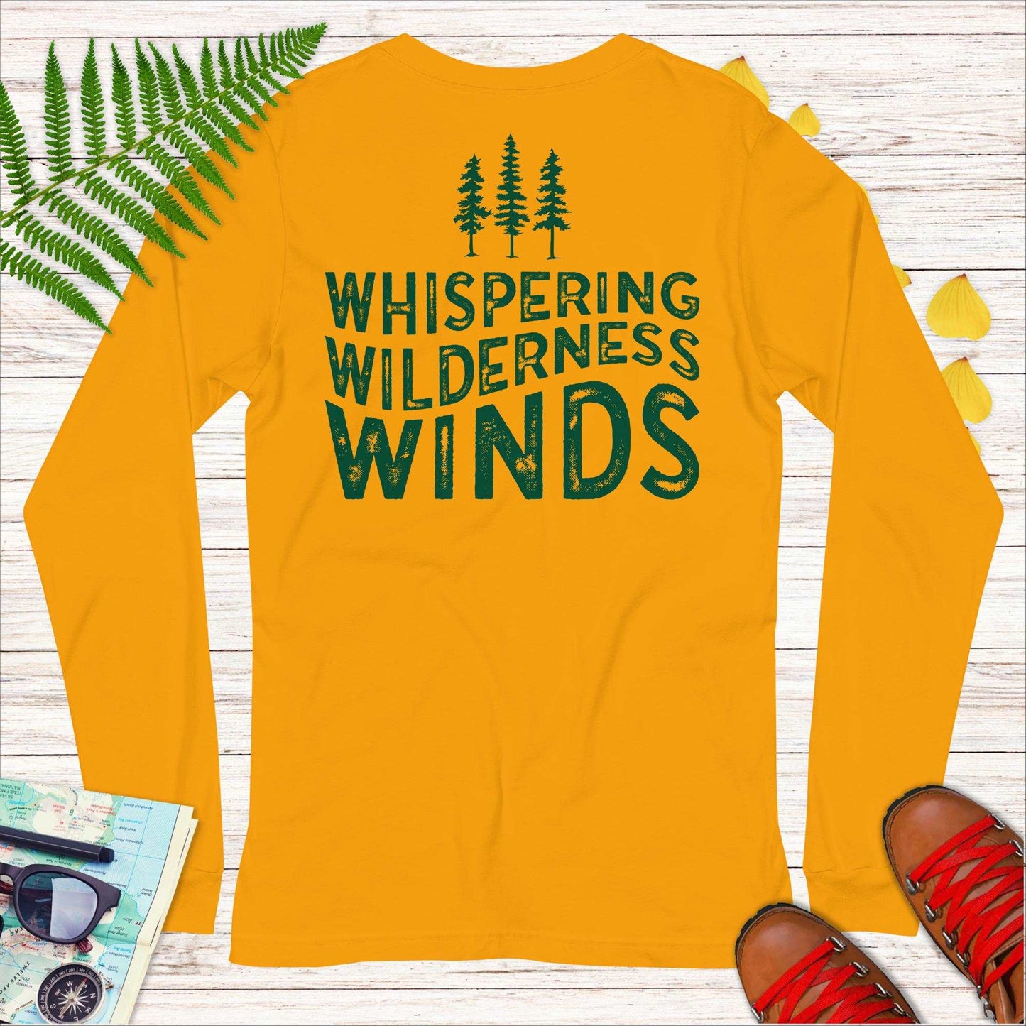 Whispering Wilderness Winds Long Sleeve T-shirt