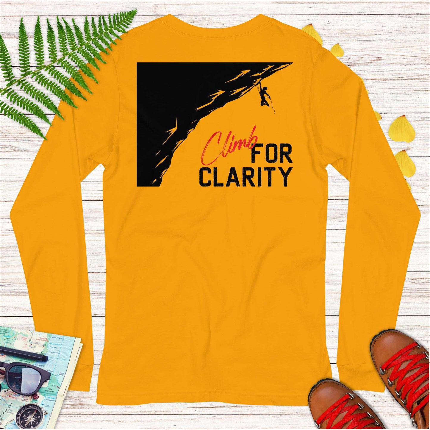 Climb for Clarity Long Sleeve T-shirt